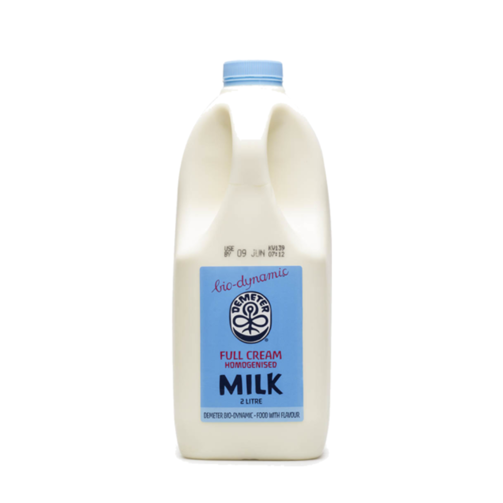Biodynamic Full Cream Homogenised Milk (2L)