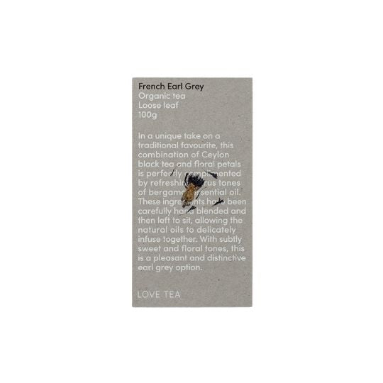 Love Tea French Earl Grey Loose Leaf Tea delivered to your home or office by Local Organic Delivery
