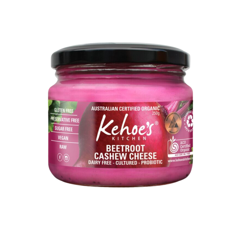 Organic Beetroot Cashew Cheese Dip (250g)