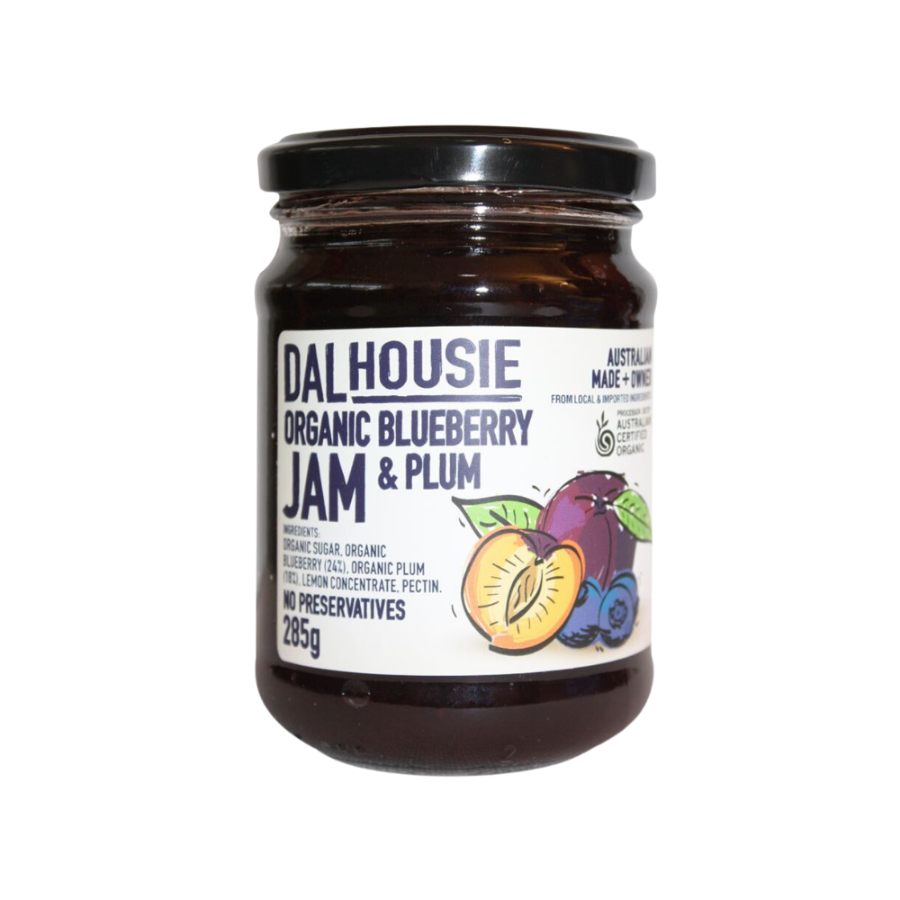 Organic Blueberry & Plum Jam (285g)