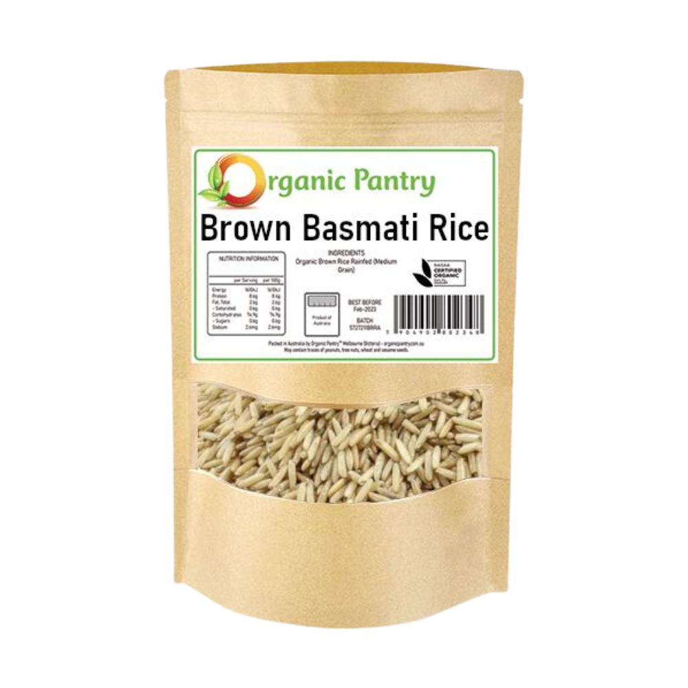 Organic Brown Basmati Rice