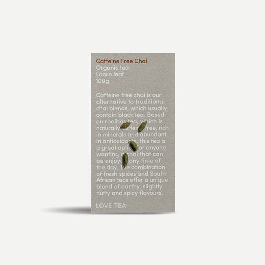 Caffeine Free Chai Loose Leaf Tea (100g)