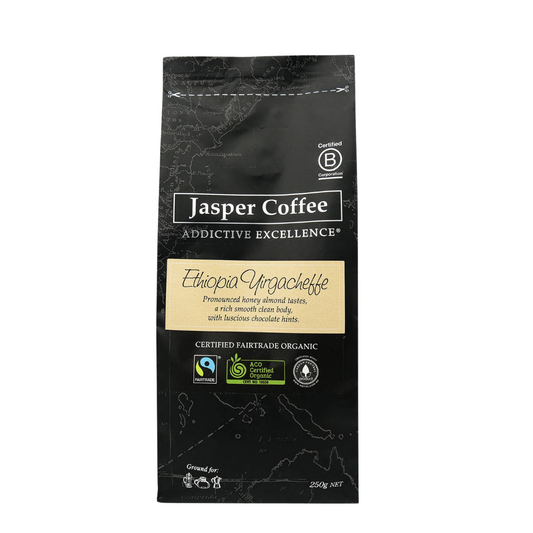 Organic Coffee Beans - Ethiopia Yirgacheffe (250g)