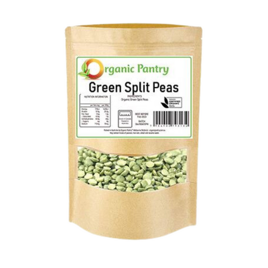 Organic Green Split Peas (500g)