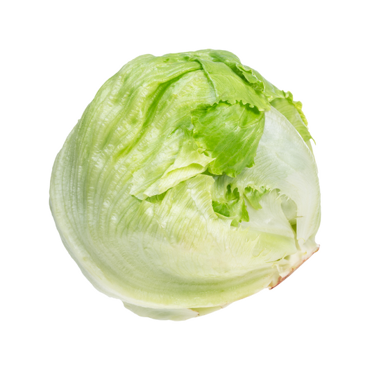 Organic Iceberg Lettuce (whole)