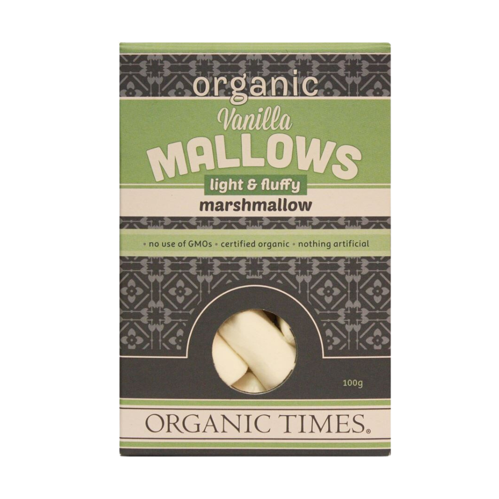 Organic Vanilla Marshmallows (100g)