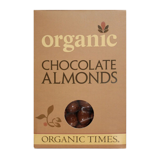 Organic Milk Chocolate Almonds (150g)