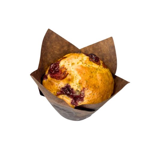 Poppy Seed & Cherry Muffins (6 Pack)