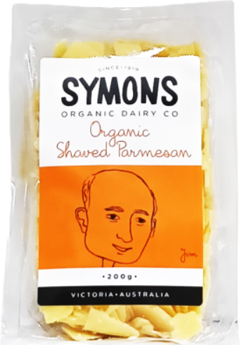 Organic Shaved Parmesan (200g)