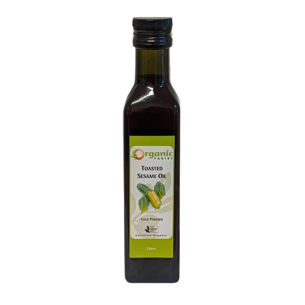 Organic Toasted Sesame Oil (250ml)