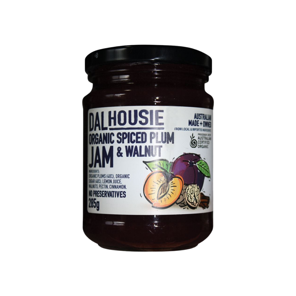 Organic Spiced Plum & Walnut Jam (285g)