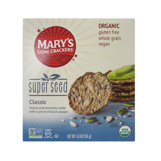 Organic Super Seed Classic Crackers (155g)