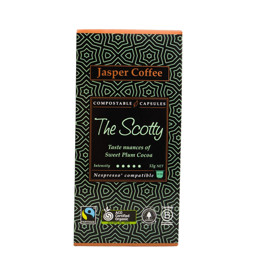 Organic Coffee Capsules - The Scotty (10 capsules)