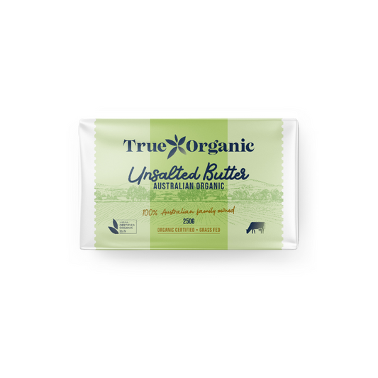 Organic Unsalted Butter (250g)