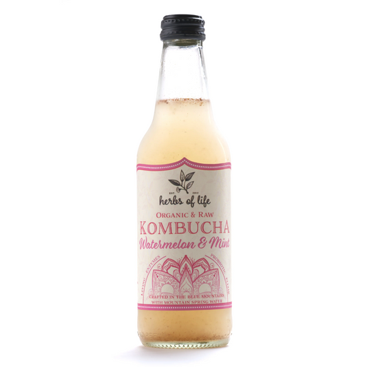 Organic Watermelon & Mint Kombucha (330ml)
