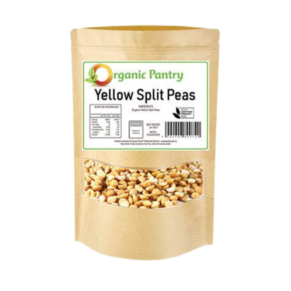 Organic Yellow Split Peas (500g)