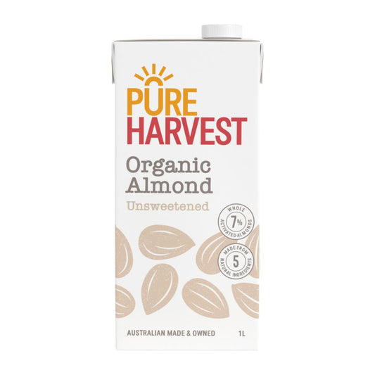 Get organic unsweetened almond milk delivered to your door in Melbourne.