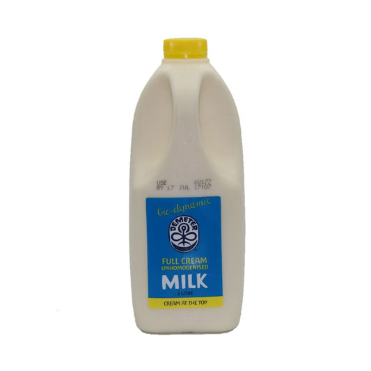 Get organic biodynamic milk delivered to your door in Melbourne.