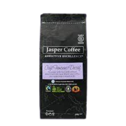 Jasper Coffee Decaf Beans are certified organic and delivered to your door by Local Organic Delivery Melbourne