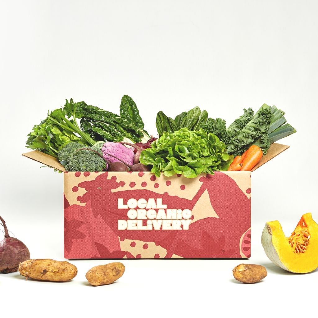 Large Organic Vegetable Box delivered by Local Organic Delivery to your home in Melbourne