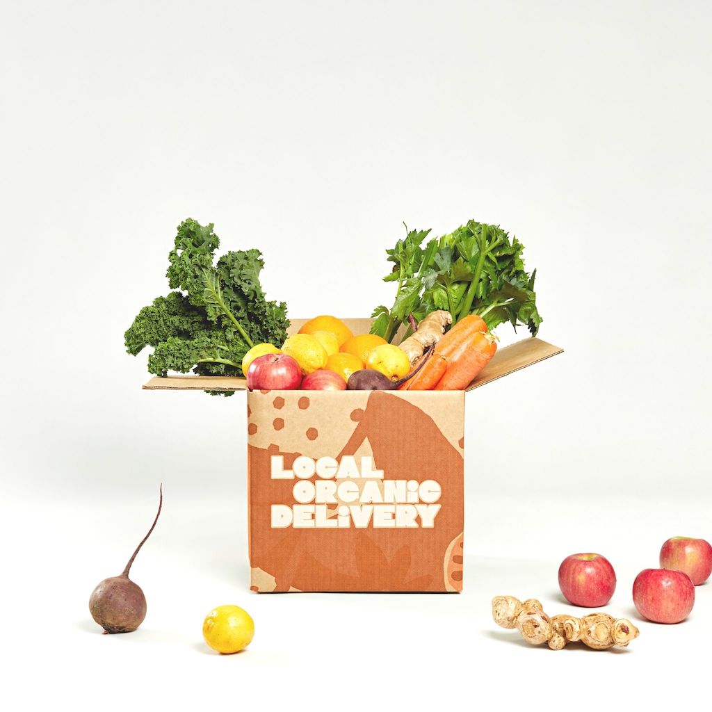 Organic Juicing Box delivered to your home or office in Melbourne by Local Organic Delivery