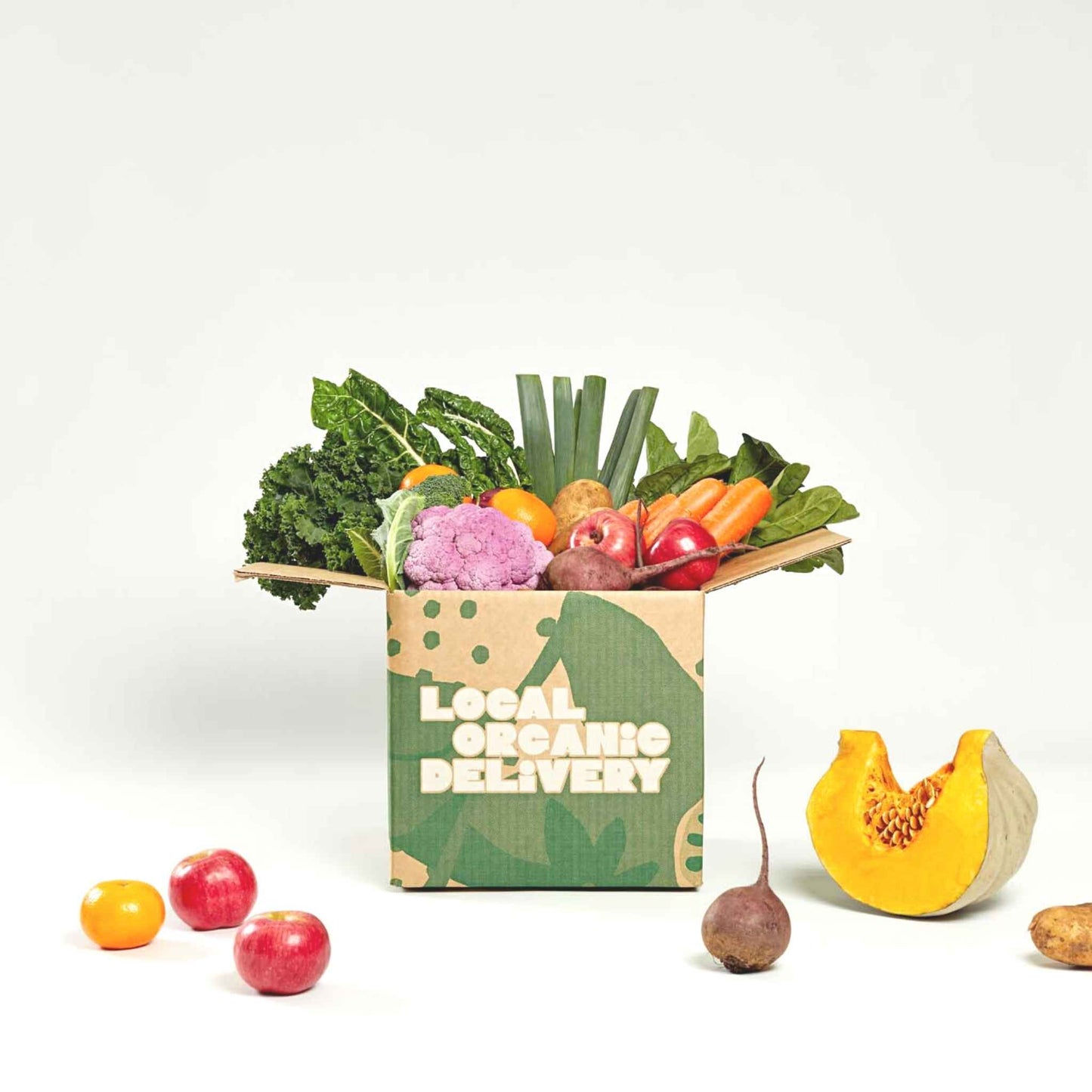 Send an Organic Fruit and Veggie Box as part of an Organic Gift Hamper for a Christmas, birthdays or housewarming gift