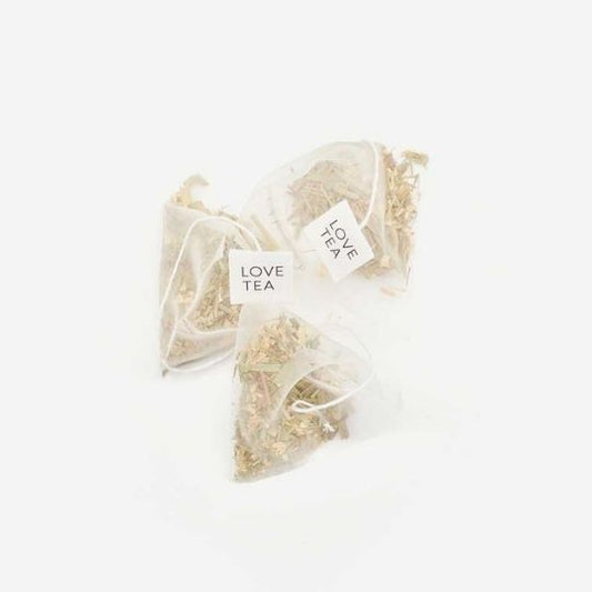 Love Tea Lemongrass and Ginger Tea Bags are compostable, and delivered to your door by Local Organic Delivery Melbourne