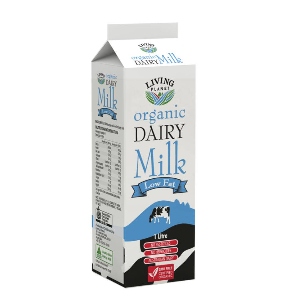 Get low fat organic dairy milk delivered to your door in Melbourne by Local Organic Delivery